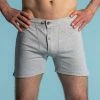 Shorts CORBIN Elastic-Free 100% Organic Prima Cotton Boxers (Gusset Crotch, Coconut Buttons, OC Thread) (Limited Edition)
