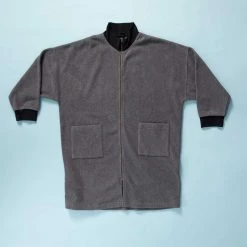 Vendor-unknown FRENCH INSPECTOR Unisex 100% Organic Cotton Fleece Jacket