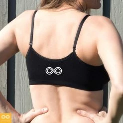 Vendor-unknown LADYVILLE Organic Cotton Bra (Adjustable Straps, Soft Cup Inserts) (Made In USA) Bras