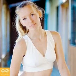 Vendor-unknown JANE PLUS CUP Organic Cotton Bra & Nursing Bra (Made In USA) Bras