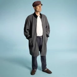 Vendor-unknown FRENCH INSPECTOR Unisex 100% Organic Cotton Fleece Jacket