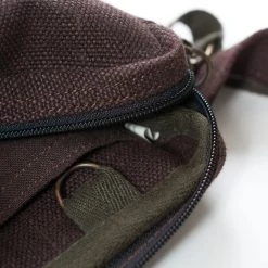 Vendor-unknown Around-The-World 3-in-1 Convertible Hemp Waist Pouch