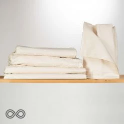 Vendor-unknown MYRTLE BEACH 100% Organic Cotton Sateen Sheets Pillowcases Duvet Covers (USA) BedBath