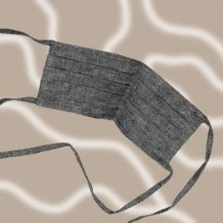 Vendor-unknown CICERO 100% Organic Linen Face Mask Mouth Mask (Elastic-free)