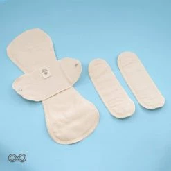 Vendor-unknown Organic Cotton Night Time Washable Menstrual Pad (Made In USA) (1 Piece) (Latex-free) Feminine Hygiene