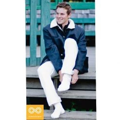 GETTYSBURG 3-Pack 92-98% Organic Cotton Crew Socks (Made In USA)