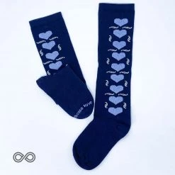 NEW HAVEN Organic Cotton Knee-High Socks (Mantra) (One Pair) 9 NEW HAVEN Organic Cotton Knee-High Socks (Mantra) (One Pair)
