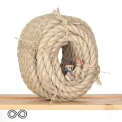 Ropes 16mm Hemp Rope (0.64") (3kg Roll) DIY