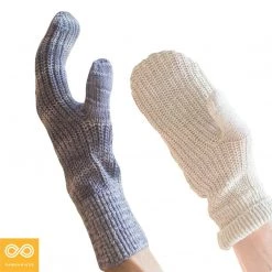 Vendor-unknown Warmwear & Outerwear SWISS ALPINE 100% Organic Hemp Knit Mittens (Unisex)