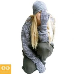 Vendor-unknown Warmwear & Outerwear SWISS ALPINE 100% Organic Hemp Knit Mittens (Unisex)