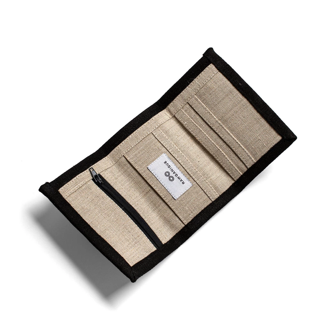 Vendor-unknown MINNEAPOLIS 100% Organic Hemp Heavy Canvas Trifold Wallet (Plastic-free, Leather-free, Vegan) (3.5x5) ShoesBags&More 1 Vendor-unknown MINNEAPOLIS 100% Organic Hemp Heavy Canvas Trifold Wallet (Plastic-free, Leather-free, Vegan) (3.5x5) ShoesBags&More