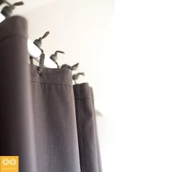 Vendor-unknown Organic Cotton Draperies | Shower Curtain (CARMEL) (PVC-free) BedBath