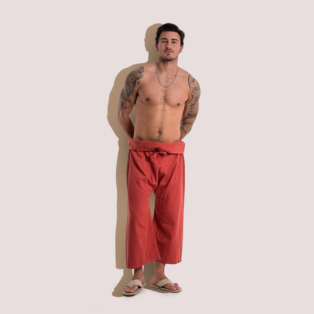 Vendor-unknown KRABI 100% Organic Cotton Thai Fisherman's Pants (Unisex) 1 Vendor-unknown KRABI 100% Organic Cotton Thai Fisherman's Pants (Unisex)