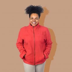 Vendor-unknown EXPLORATOR 100% Organic Cotton Fleece Zippered Ski Jacket (Unisex)