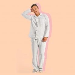 Vendor-unknown SAN JOSE 100% Organic Hemp Pajamas PJ Set (Long-sleeves / Pants) (Unisex) Lingerie & Sleepwear 17 Vendor-unknown SAN JOSE 100% Organic Hemp Pajamas PJ Set (Long-sleeves / Pants) (Unisex) Lingerie & Sleepwear