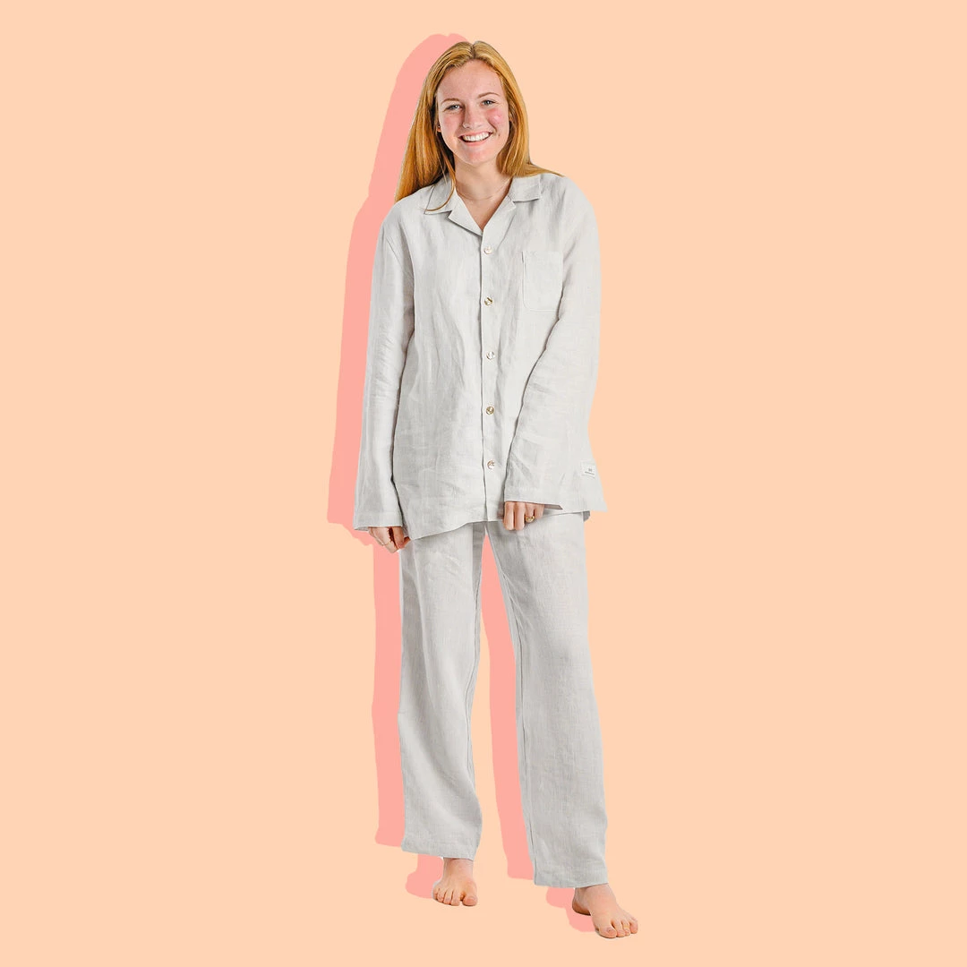 Vendor-unknown SAN JOSE 100% Organic Hemp Pajamas PJ Set (Long-sleeves / Pants) (Unisex) Lingerie & Sleepwear 5 Vendor-unknown SAN JOSE 100% Organic Hemp Pajamas PJ Set (Long-sleeves / Pants) (Unisex) Lingerie & Sleepwear