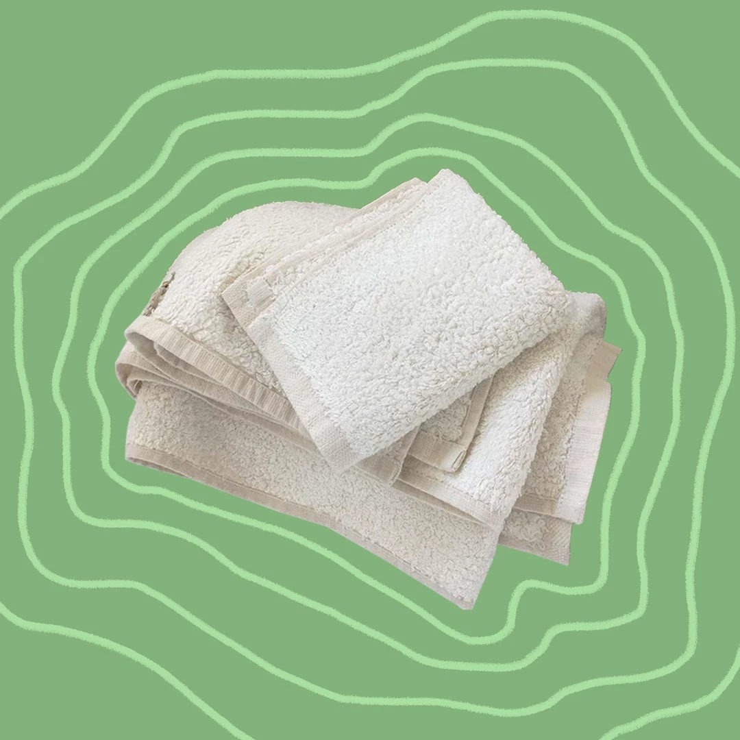 PUREVILLE Organic Hemp Terry Towels (100% Hemp Terry Loops, 100% OC Backing) 2 PUREVILLE Organic Hemp Terry Towels (100% Hemp Terry Loops, 100% OC Backing)