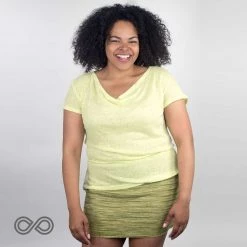 Vendor-unknown CANARY ISLANDS Hemp Blouse