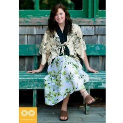 Vendor-unknown MIKADO Organic Linen Kimono Top Women