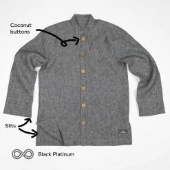 Vendor-unknown Shirts Italian Hemp Renaissance Shirt (Unisex)