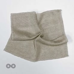 Vendor-unknown BRANDENBURG 100% Organic Linen Knit Screen Lint Cloth (Organic Cotton Thread) Face Coverings