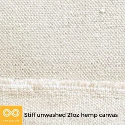 Vendor-unknown WICKELOW Unwashed Stiff 21oz Hemp Canvas