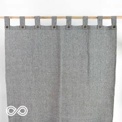 Vendor-unknown 48"x72" BERKELEY Tabbed 100% Organic Hemp Curtain Panel BedBath 14 Vendor-unknown 48