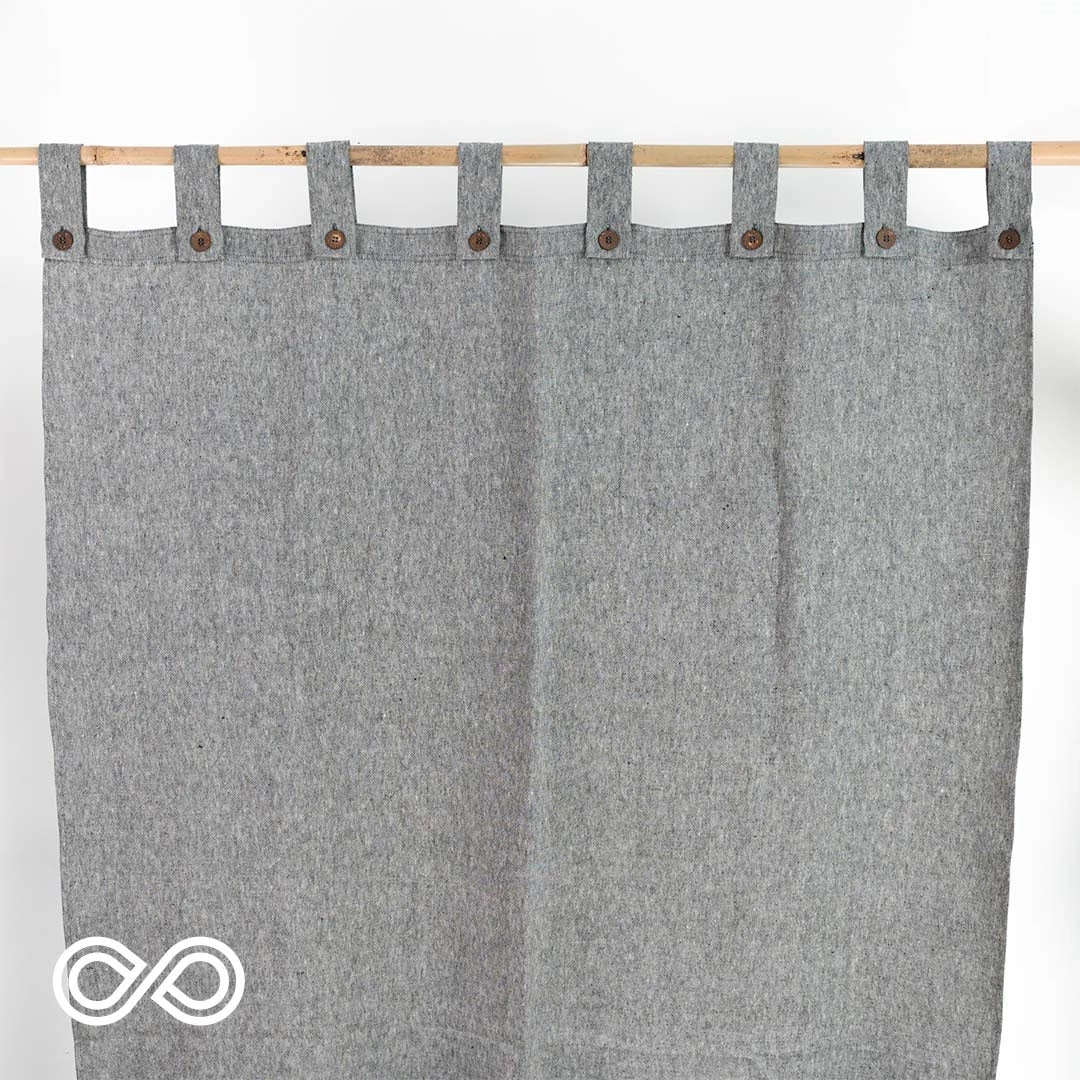 Vendor-unknown 48"x72" BERKELEY Tabbed 100% Organic Hemp Curtain Panel BedBath 5 Vendor-unknown 48"x72" BERKELEY Tabbed 100% Organic Hemp Curtain Panel BedBath