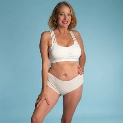 Vendor-unknown Bras BEVERLY Organic Cotton Triple-Strap Active Bra (Made In USA)