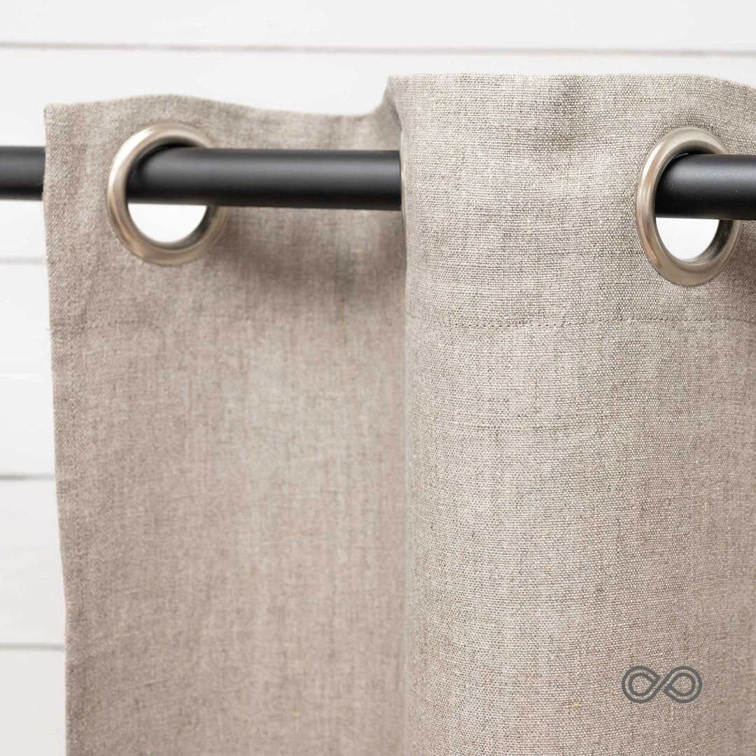 Vendor-unknown Adagio 100% Organic French Linen Curtain Panels Curtains 1 Vendor-unknown Adagio 100% Organic French Linen Curtain Panels Curtains