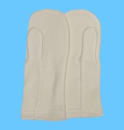 Vendor-unknown ALASKA 100% Organic Cotton Fleece Mittens (Unisex)