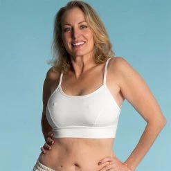 Vendor-unknown Bras Organic Cotton Yoga Bra Top