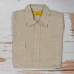 Vendor-unknown Men AMSTERDAM Slim-Fit Short-Sleeve 100% Organic Hemp Shirt