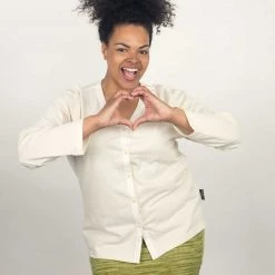 Vendor-unknown AVIGNON 100% Organic Prima Cotton Jersey Shirt / Lounge Top Women