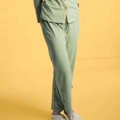 Vendor-unknown Sleepwear BONN Elastic-free Organic Prima Cotton Jersey Pajama Set (Men's Top & Bottom)