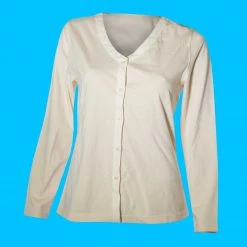 Vendor-unknown AVIGNON 100% Organic Prima Cotton Jersey Shirt / Lounge Top Women