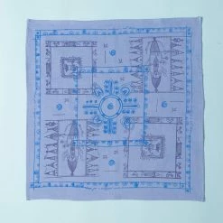 Vendor-unknown MARLEY Organic Hemp Bandana - Tribal Design (22