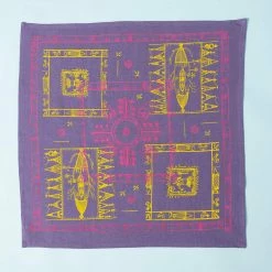 Vendor-unknown MARLEY Organic Hemp Bandana - Tribal Design (22