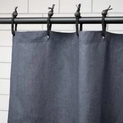 Vendor-unknown 48x72 Hemp Shower Curtain 100% Organic PVC-free (Stall Size) (MONTEBELLO) BedBath