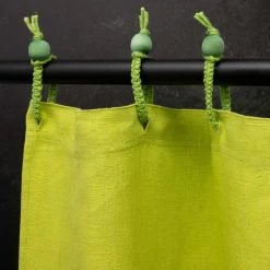 Vendor-unknown 48x72 Hemp Shower Curtain 100% Organic PVC-free (Stall Size) (MONTEBELLO) BedBath