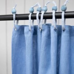 Vendor-unknown 48x72 Hemp Shower Curtain 100% Organic PVC-free (Stall Size) (MONTEBELLO) BedBath