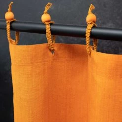 Vendor-unknown 48x72 Hemp Shower Curtain 100% Organic PVC-free (Stall Size) (MONTEBELLO) BedBath