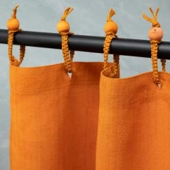 Vendor-unknown 48x72 Hemp Shower Curtain 100% Organic PVC-free (Stall Size) (MONTEBELLO) BedBath