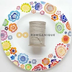 Vendor-unknown 2.2 Mm Hemp Braided Cord (50m Roll, ~164') DIY