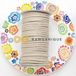 Vendor-unknown 5.6mm Hemp Braided Cords (50m Roll; ~164') DIY