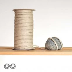 Vendor-unknown 6.4mm Hemp Braided Cords - 50m Roll; ~164'