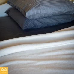 Vendor-unknown BedBath INNSBRUCK 100% Organic Cotton Fleece Blanket