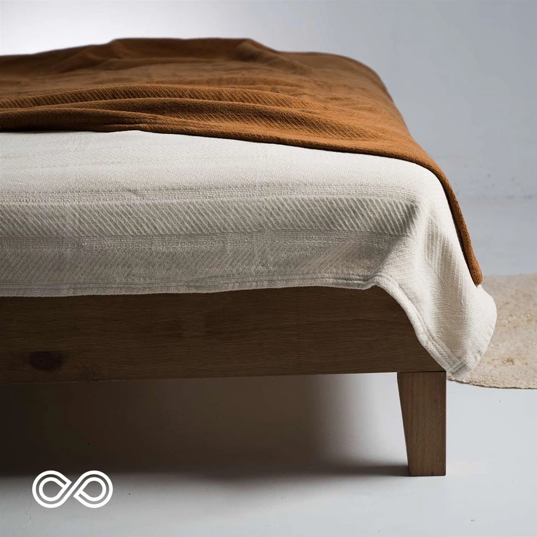 Vendor-unknown Comforters & Blankets 100% Organic Cotton Chenille Herringbone Blanket (Natural) (Made In USA) 2 Vendor-unknown Comforters & Blankets 100% Organic Cotton Chenille Herringbone Blanket (Natural) (Made In USA)