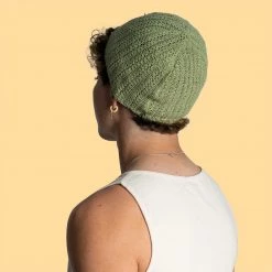 Vendor-unknown Sports & Outdoor SEATTLE 100% Organic Linen Knit Hat - Skull Cap (Unisex)