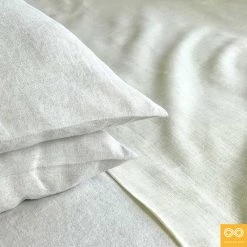Vendor-unknown Fine 6.35oz Parisian Organic French Linen Bed Sheets
